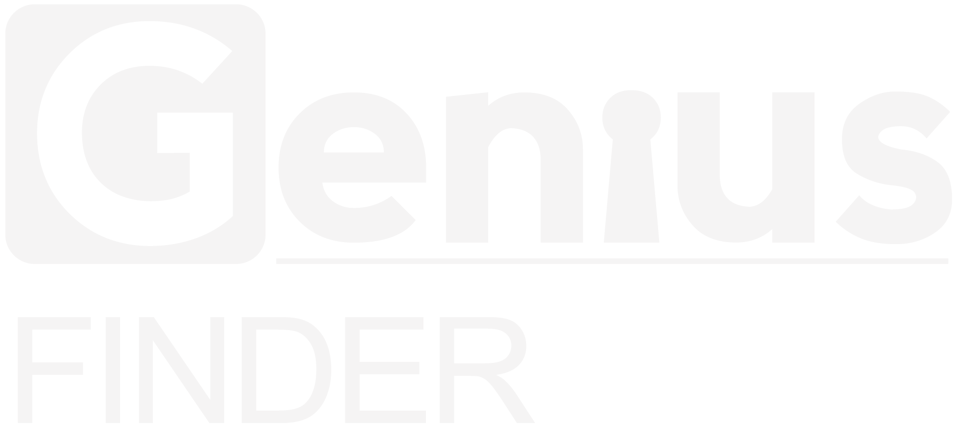 Genius Finder Logo Inv